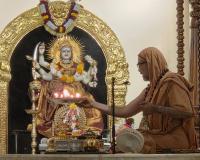 Shri Devi Pujana by HH Swamiji - Day 8 at Karla (29 Sep 2025) Pictures Courtesy of Shri Soham Honnavar